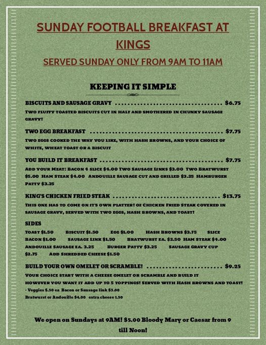 Kings Bar and Grill 3015 E Mission Ave, Spokane
