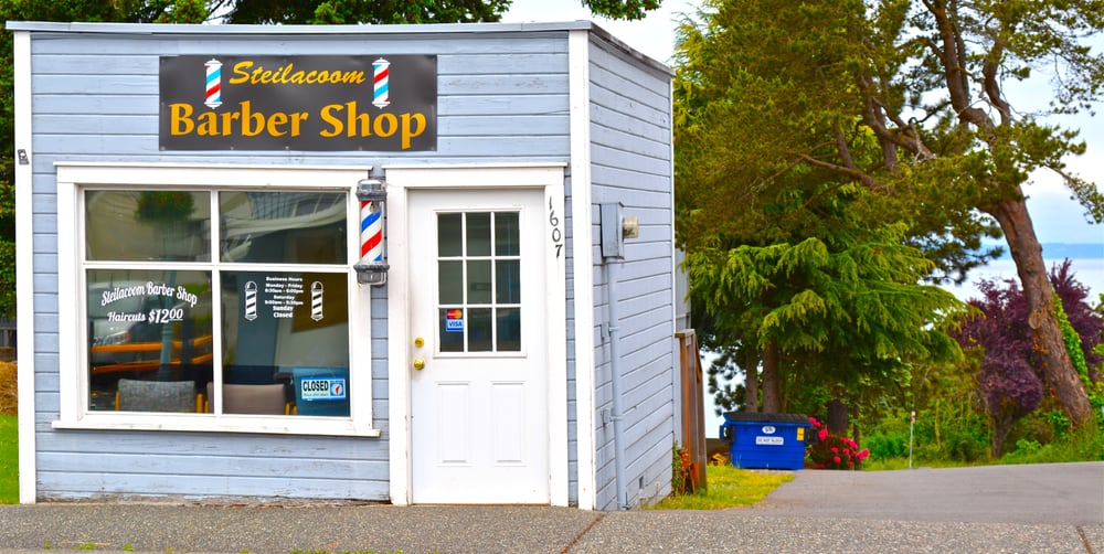 Steilacoom Barber Shop 1607 Lafayette St, Steilacoom Washington 98388