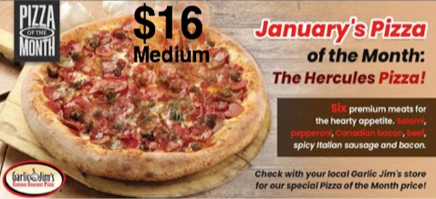 Garlic Jim’s Pizza Tacoma 3602 6th Ave #103, Tacoma