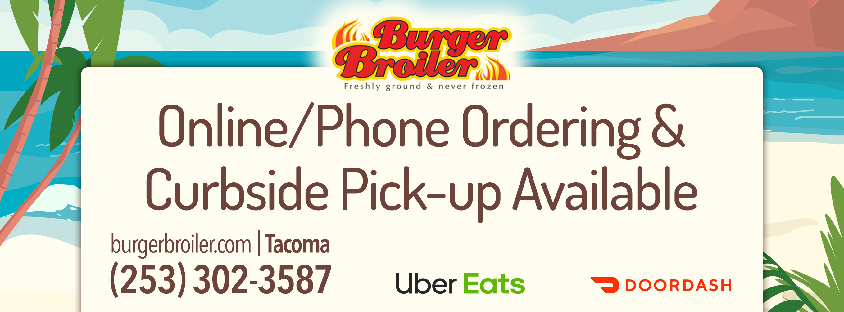 Burger Broiler Tacoma 3801 E McKinley Ave #2941, Tacoma