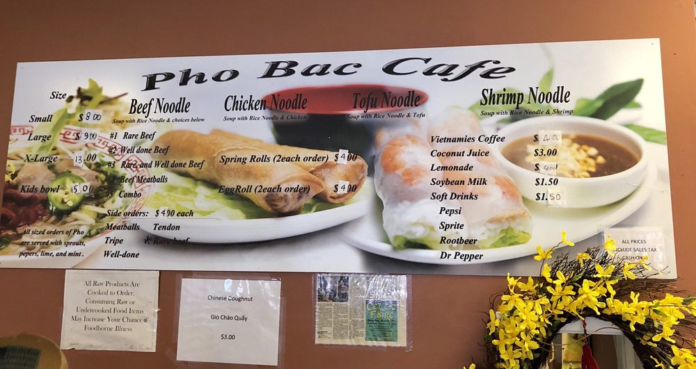 Pho Bac Cafe 1115 S 11th St, Tacoma