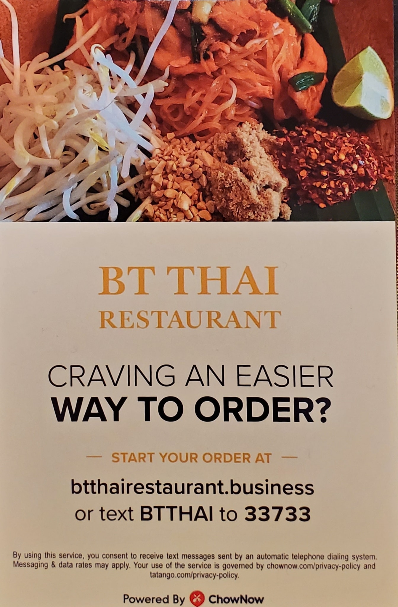 BT Thai Restaurant 5013 S 56th St, Tacoma