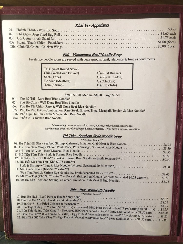 Vien Dong Restaurant 3801 S Yakima Ave, Tacoma