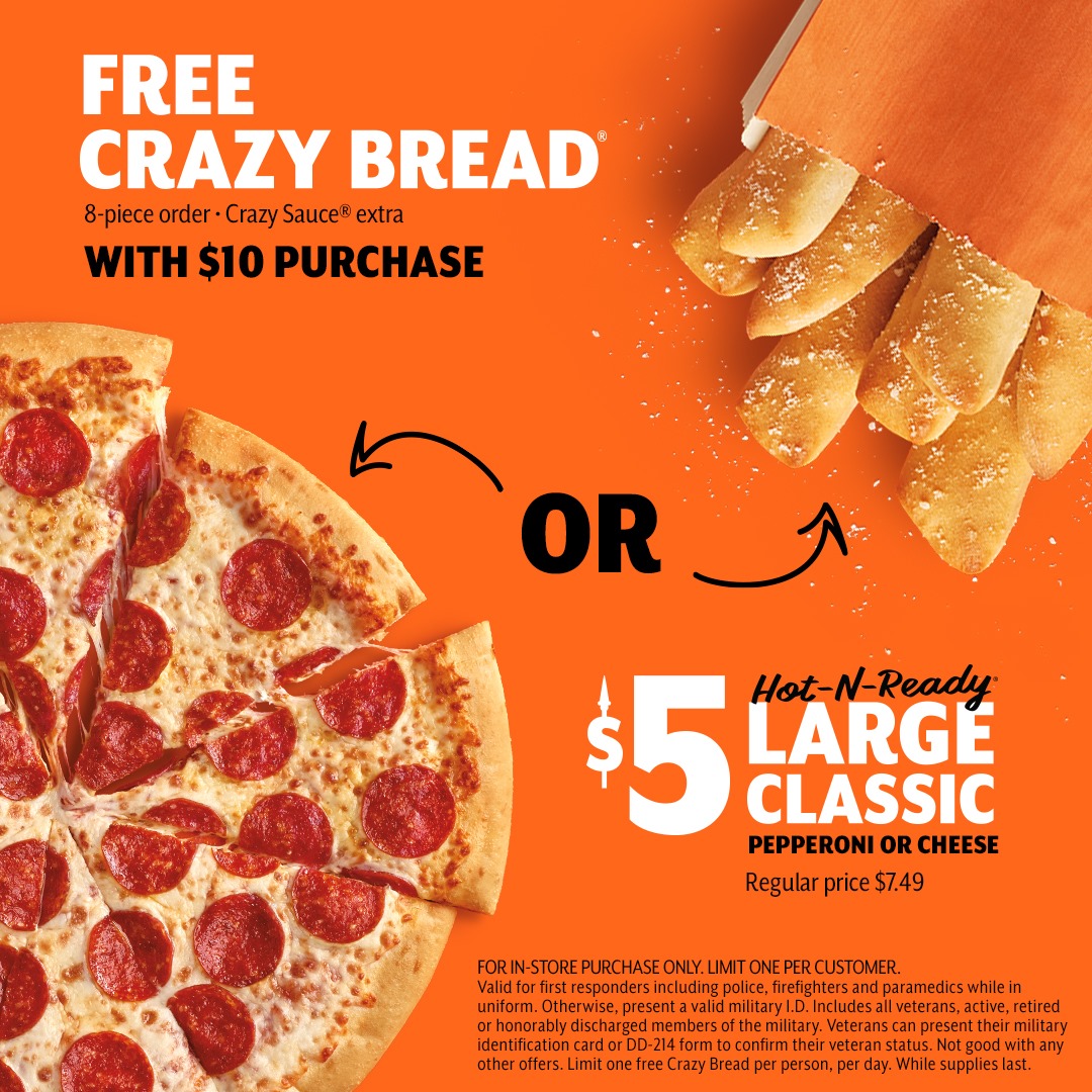 Little Caesars Pizza 7305 40th St W, University Place