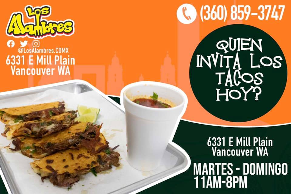 Los Alambres 6331 E Mill Plain Blvd, Vancouver