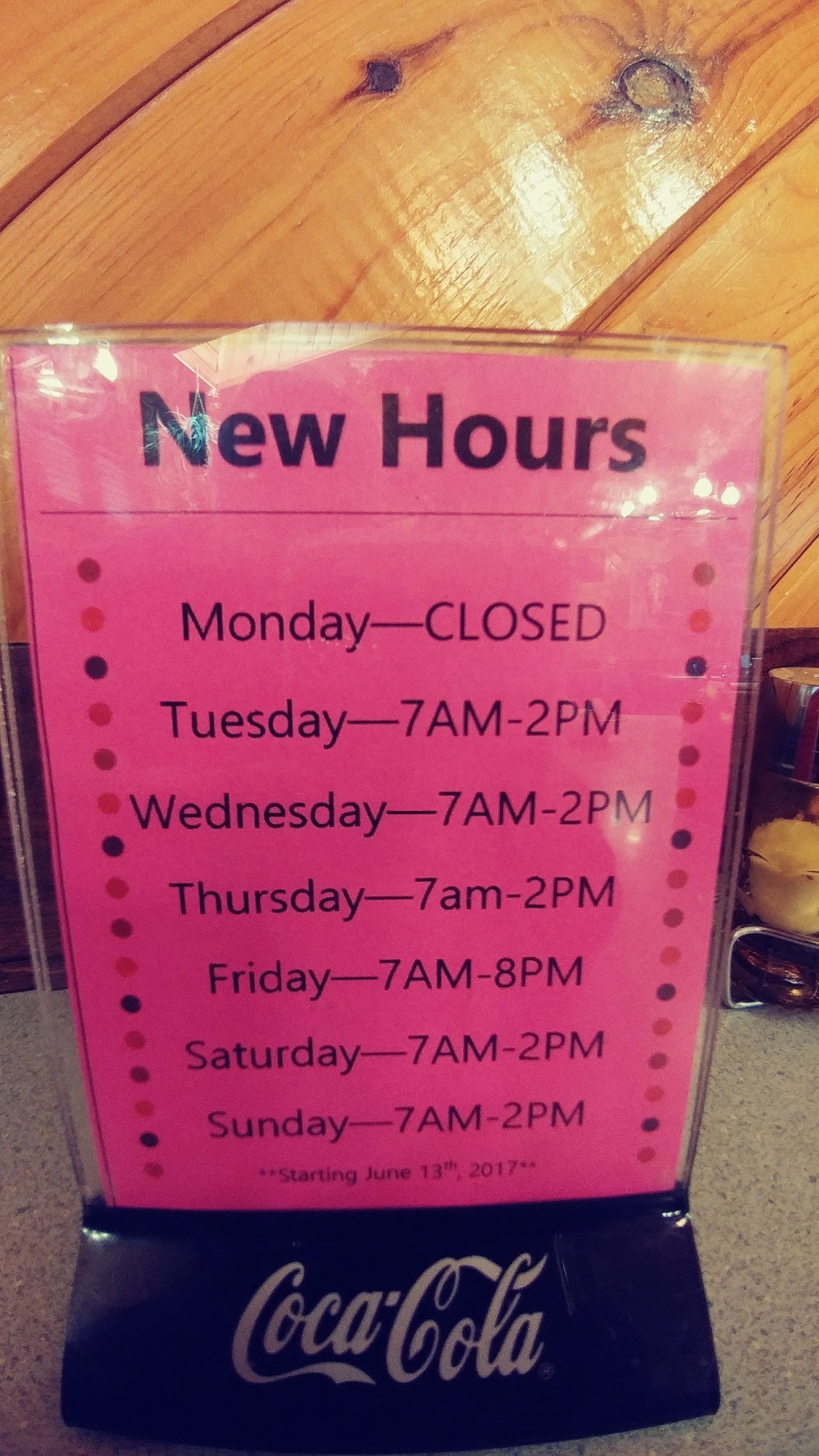 Frontier Restaurant Menu