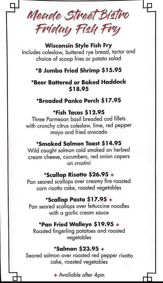 Meade Street Bistro 2729 N Meade St, Appleton