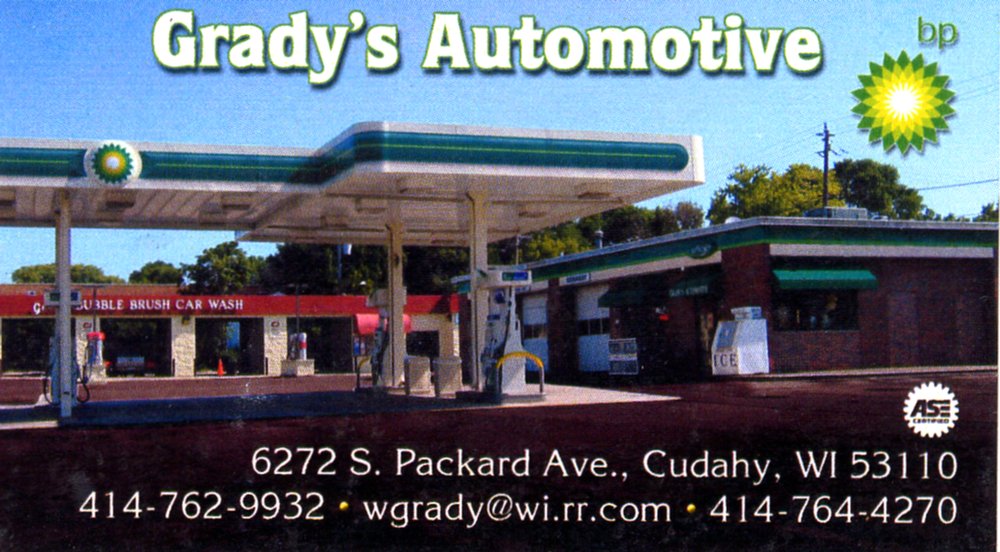 Grady’s bubble wash 6250 S Packard Ave, Cudahy