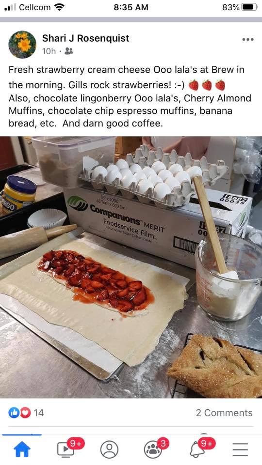 Brew Coffeehouse Menu