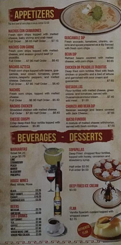 El Azteca Restaurant 2469 W Mason St, Green Bay