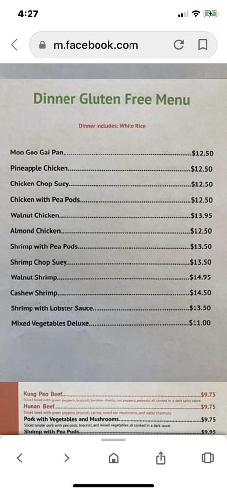 Mandarin Garden 2394 S Oneida St, Green Bay