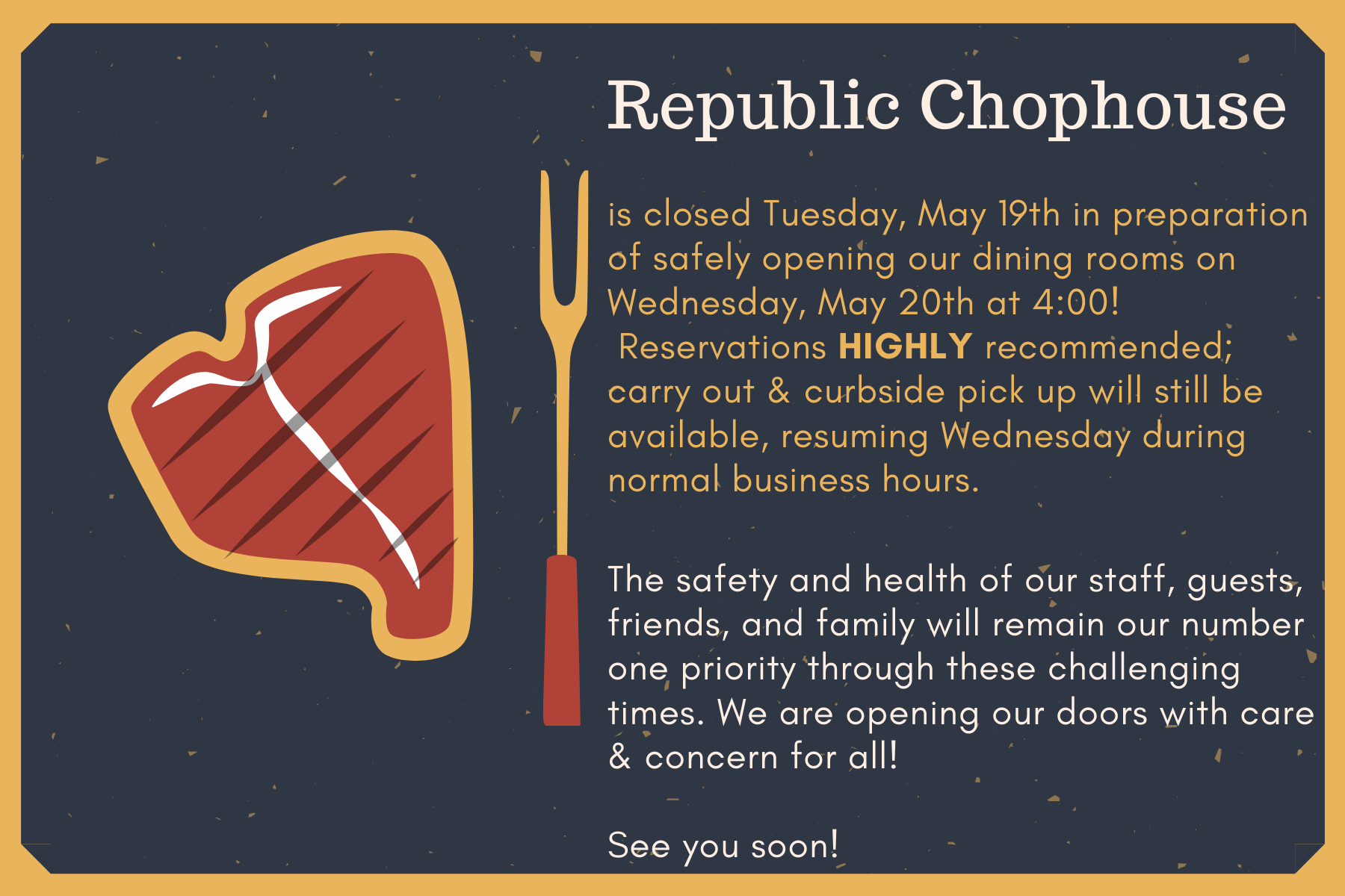 Republic Chophouse 218 N Adams St, Green Bay
