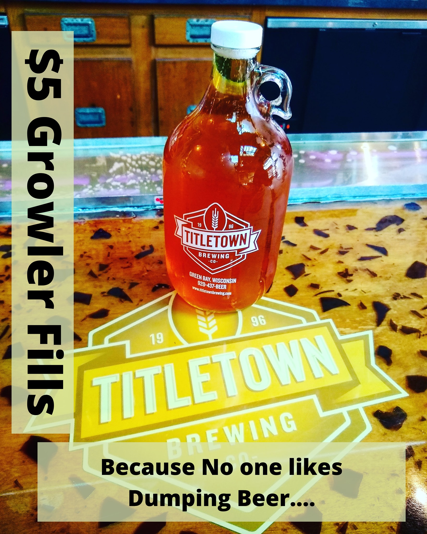 Titletown Brewing Company 320 N Broadway, Green Bay