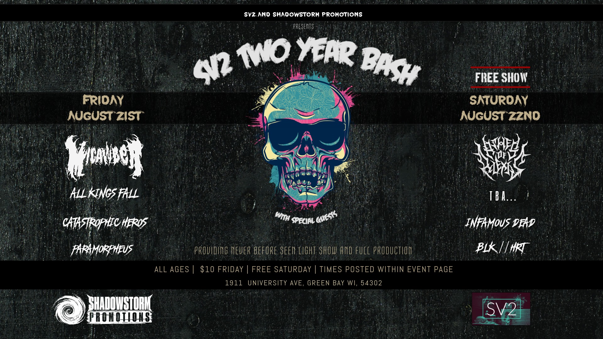 SV2 Pub & Grill 1911 University Ave, Green Bay