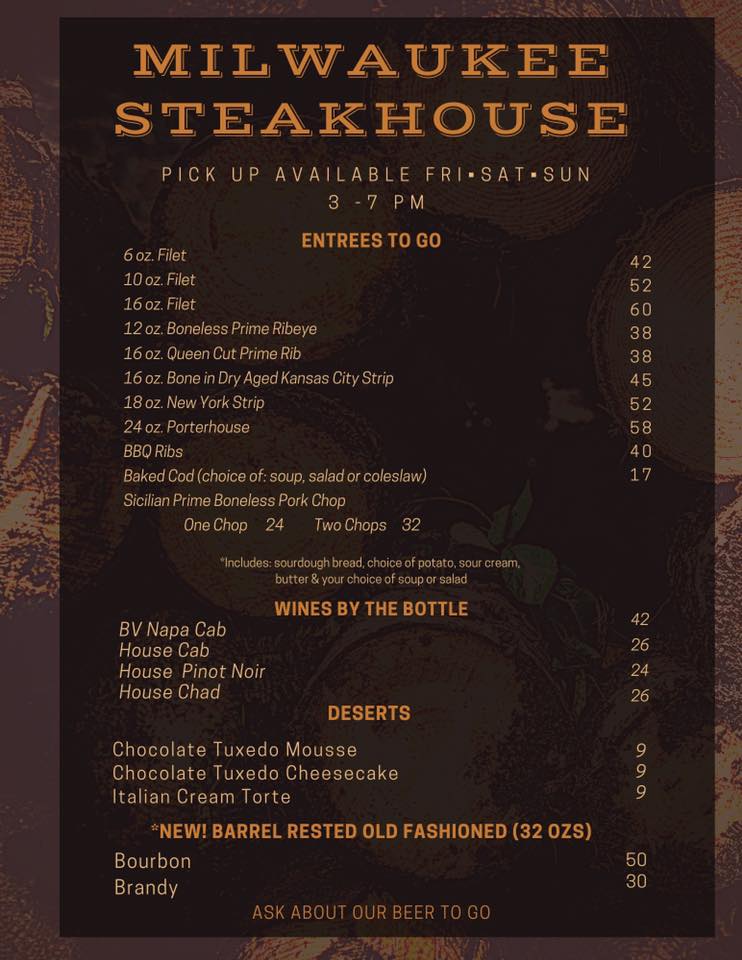 Milwaukee Steakhouse 6024 W Bluemound Rd, Milwaukee