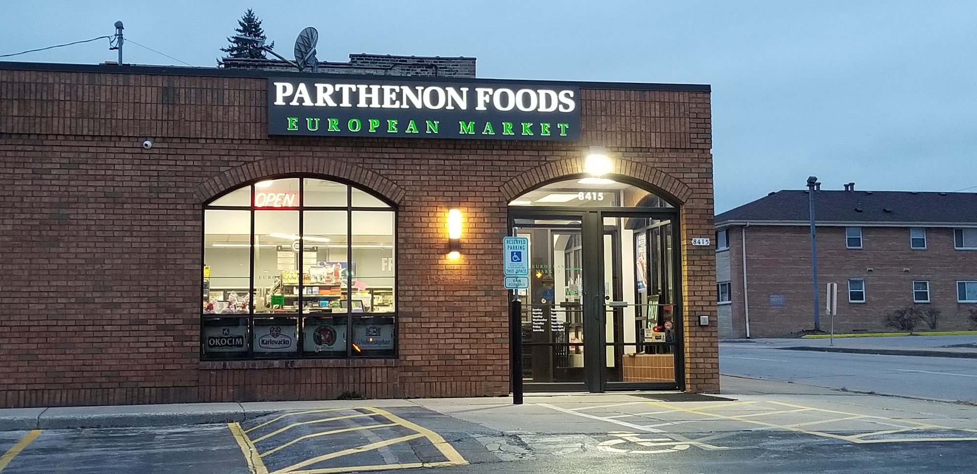 Parthenon Foods - European Market