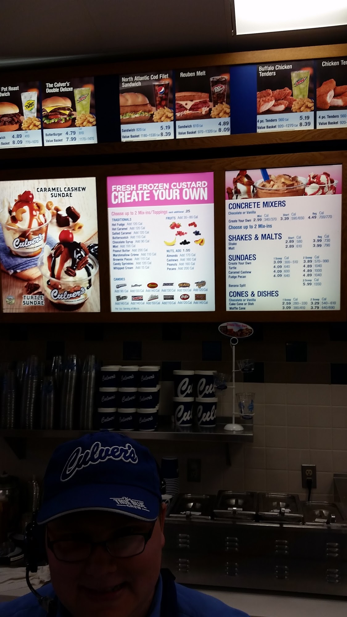 Culver’s Menu