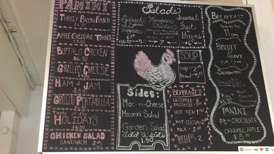 Little Red Hen Bakery Menu
