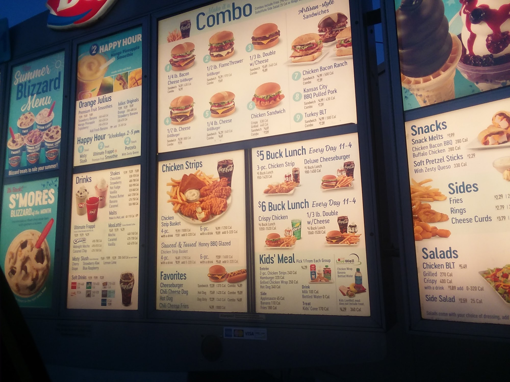 Dairy Queen Grill & Chill Menu